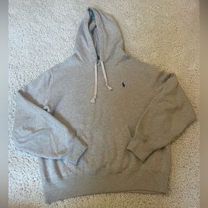 Grey Polo Hoodie